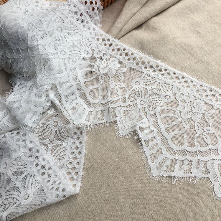 Wedding Lace Trim Width 13-18 cm LT0179-Lace Fabric Shop