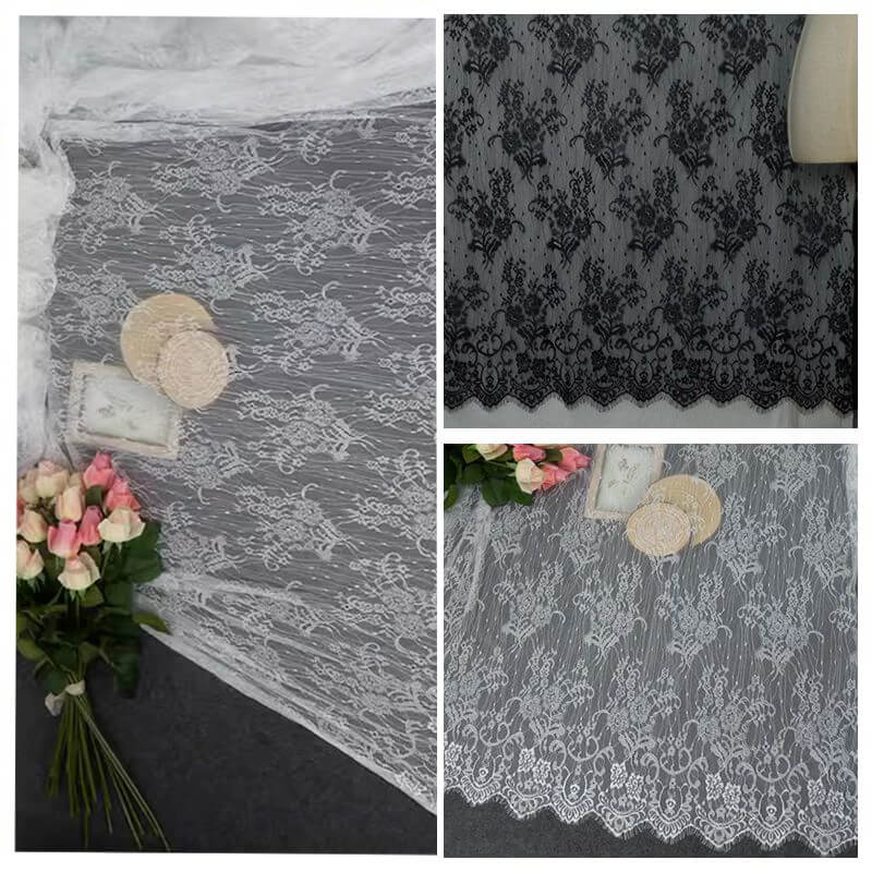 Thin Guipure Lace Width 150cm GL0005-Lace Fabric Shop