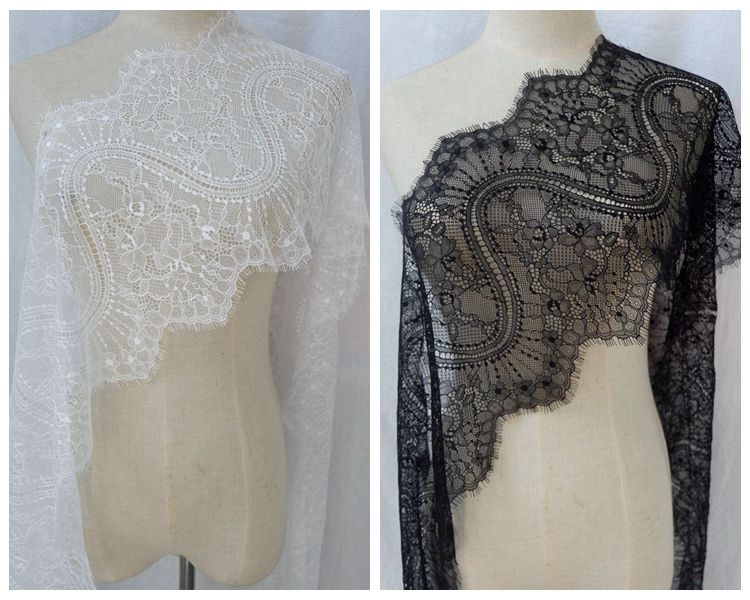 Cloth Lace Material Width 22-36 cm LT0247-Lace Fabric Shop