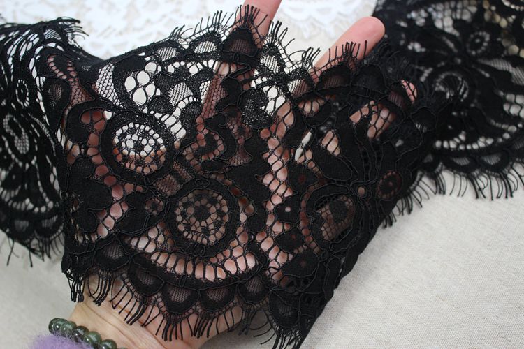 Guipure Lace Trimming Width 14 cm CL0056-Lace Fabric Shop