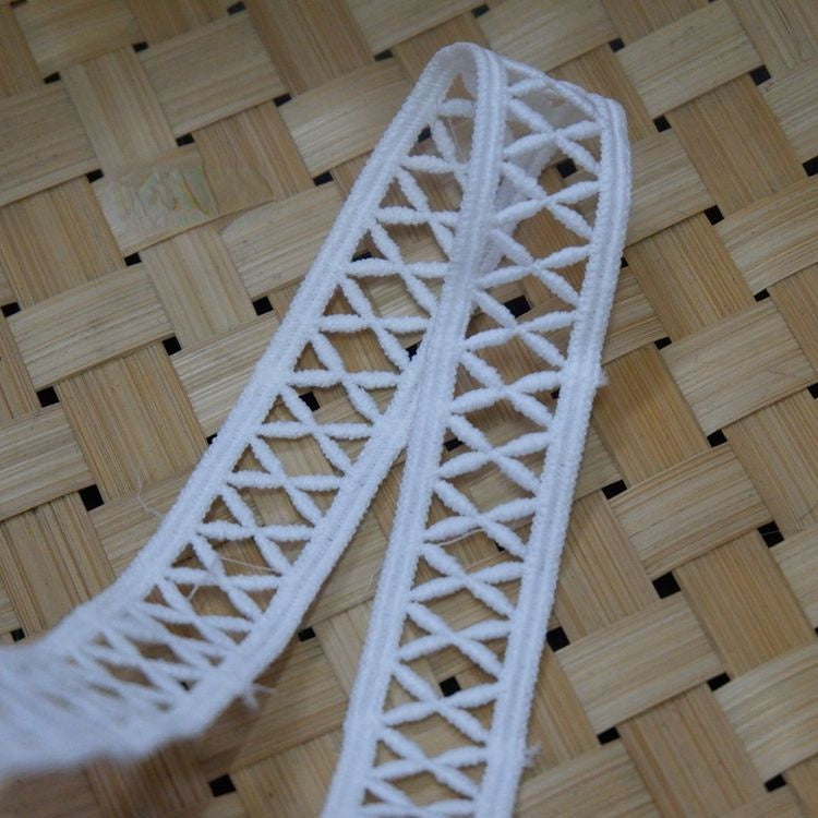 Hollow Guipure Lace Trims Width 2-6 cm LT0308-Lace Fabric Shop