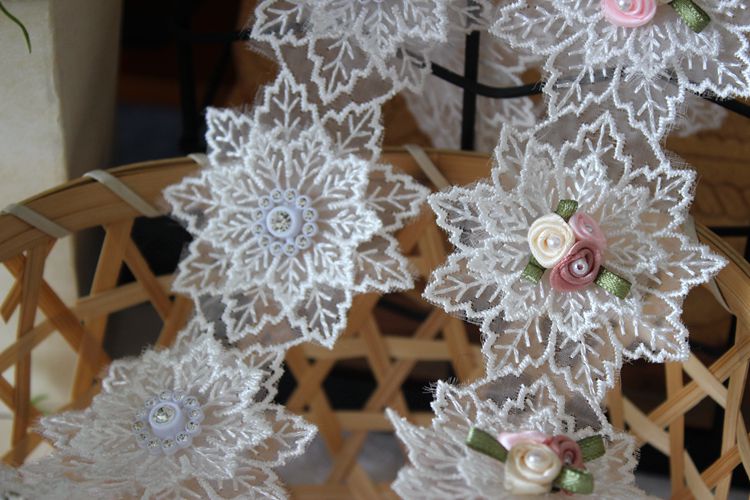 Beaded Floral Lace Trim Dress Decoration BT0068-Lace Fabric Shop