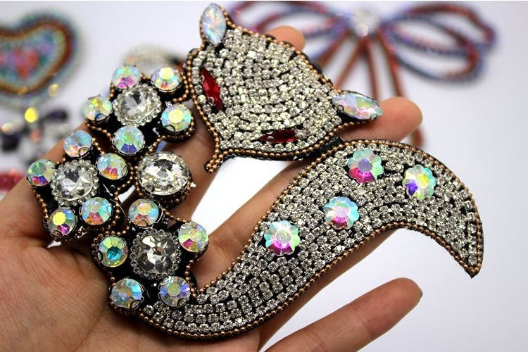 Bead Brooch DIY Cloth Accessories BA0054-Lace Fabric Shop