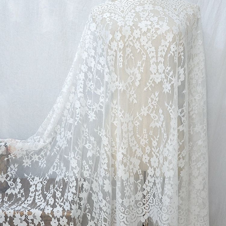 Wedding Lace Trim Width 70 cm CHL0064-Lace Fabric Shop