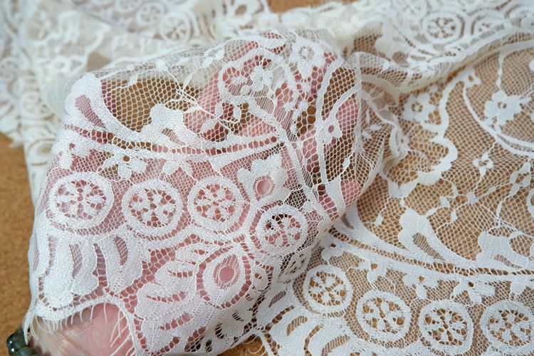 Colors Lace Trimming Width 33 cm CL0040-Lace Fabric Shop