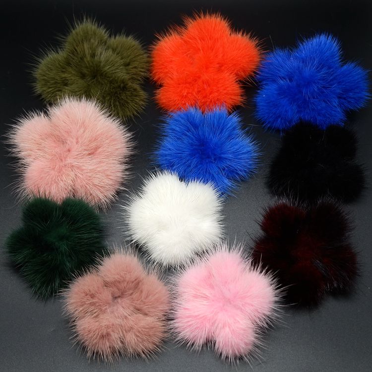 Fur Brooch Bag Hat Decoration Material BA0108-Lace Fabric Shop