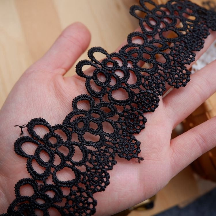 Lace Trim Fabric Clothing Decoration LT0172-Lace Fabric Shop