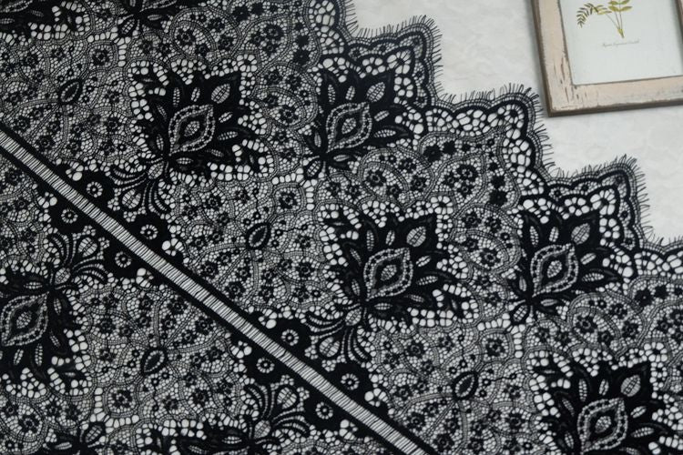Hollow Guipure Lace Fabric Width 55 cm GL0085-Lace Fabric Shop