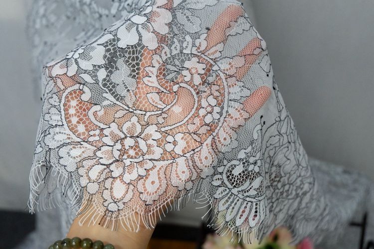 Chantilly Lace Width 150 cm CHL0045-Lace Fabric Shop