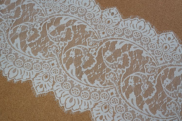 Colors Lace Trimming Width 33 cm CL0040-Lace Fabric Shop