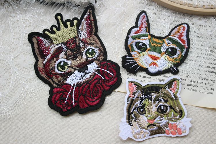 Embroidery Kitty DIY Sticker Accessories EA0022-Lace Fabric Shop