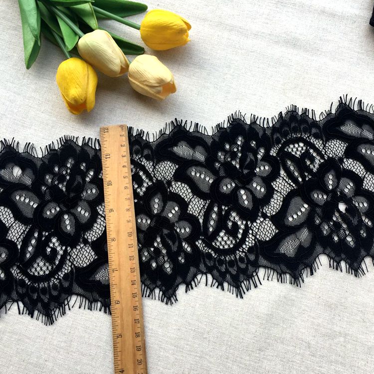 3D Lace Trim Width 14-18 cm LT0185-Lace Fabric Shop