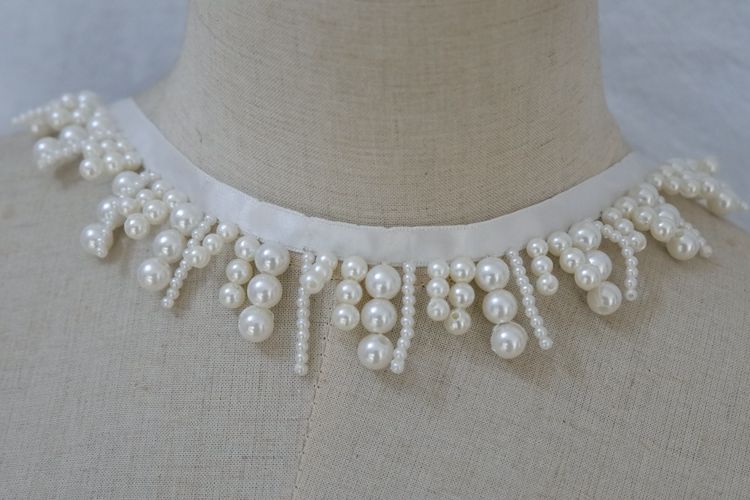 Tassel Beaded Lace Trimming BT0025-Lace Fabric Shop