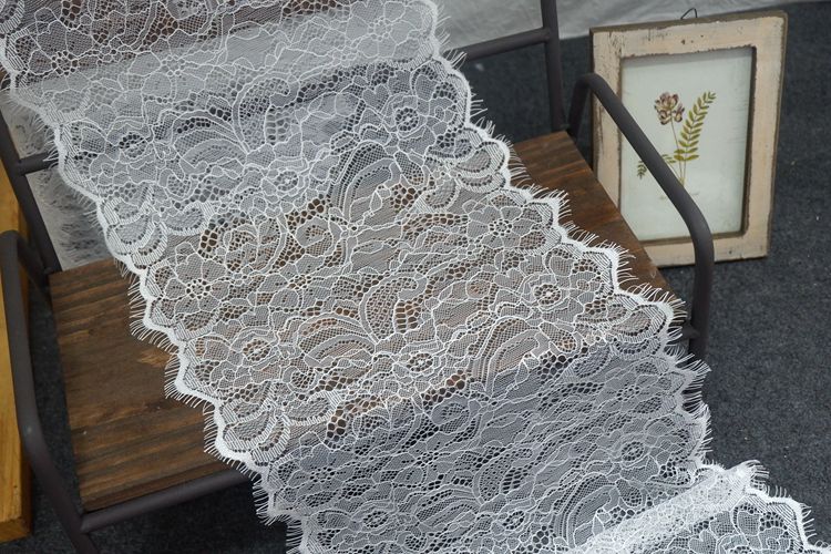 Chantilly Color Lace Width 24-33 cm CL0018-Lace Fabric Shop