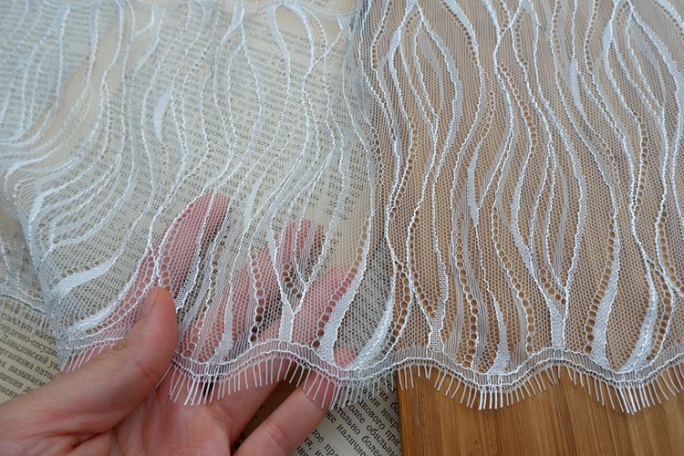 French Lace Trim Fabric Width 19 cm LT0210-Lace Fabric Shop