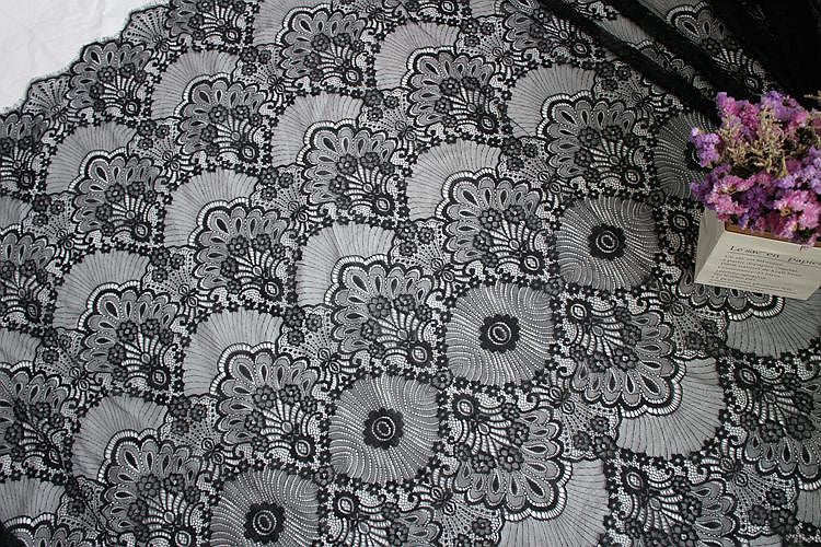 Hollow Wide Chantilly Lace Width 150 cm CHL0122-Lace Fabric Shop