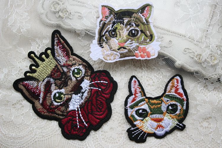 Embroidery Kitty DIY Sticker Accessories EA0022-Lace Fabric Shop