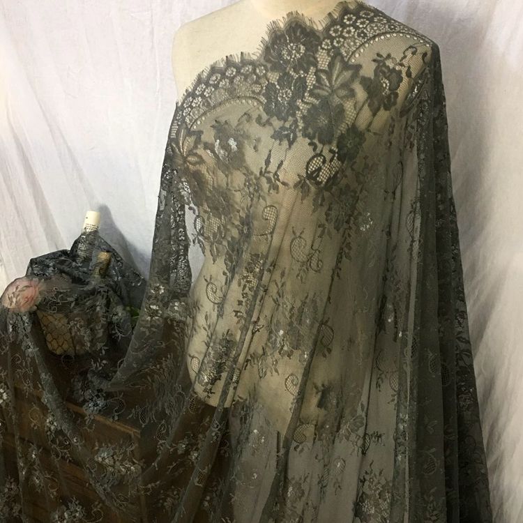 Chantilly Color Lace Width 150 cm CL0057-Lace Fabric Shop