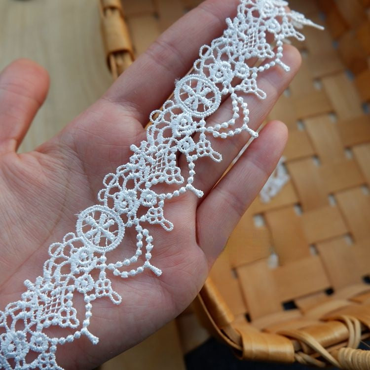 3D Guipure Lace Trimming Fabrics LT0164