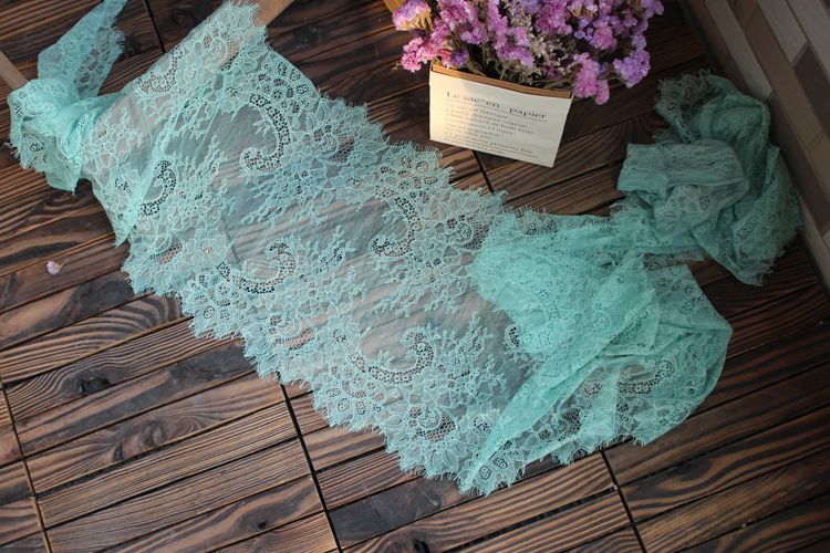 French Color Lace Trim Width 33-35 cm CL0020-Lace Fabric Shop