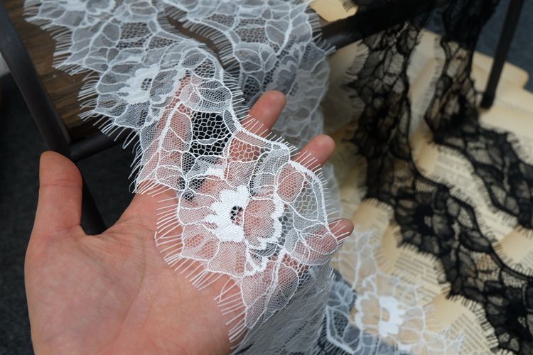 France Lace Trim Fabric Material Width 8 cm LT0282-Lace Fabric Shop