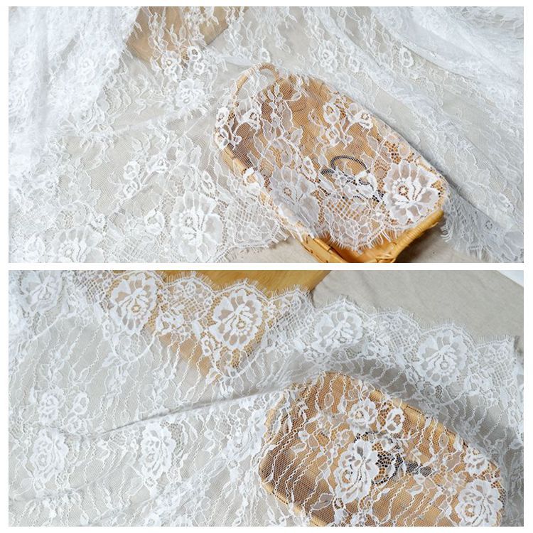 Wedding Lace Fabrics Width 150 cm CHL0061-Lace Fabric Shop
