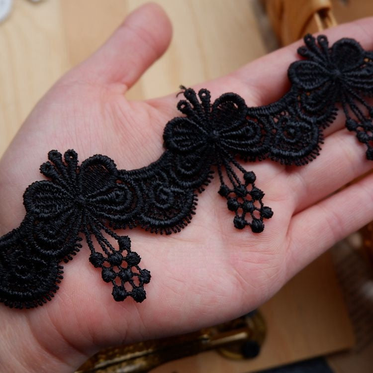 Guipure Lace Trim Width 3-5 cm LT0163-Lace Fabric Shop