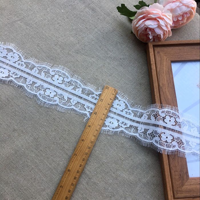 French Lace Fabrics Width 9 cm LT0175-Lace Fabric Shop
