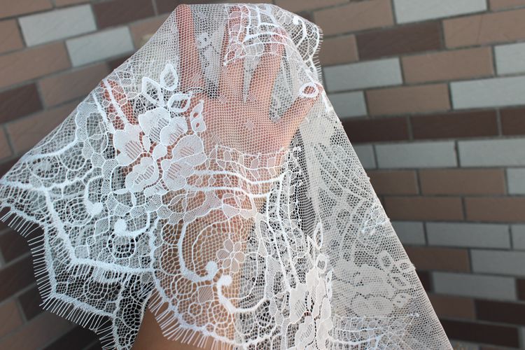 T-shirt Cuff Lace Trims Fabric Width 32 cm LT0328-Lace Fabric Shop