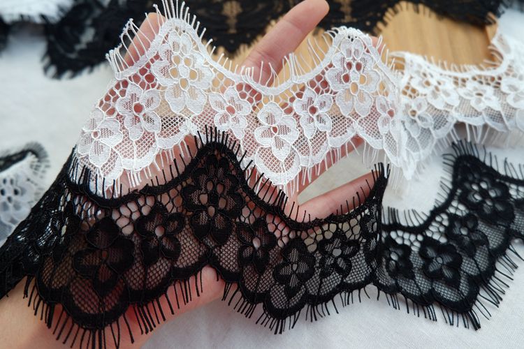 3D Lace Trims Fabric Width 6-10 cm LT0220-Lace Fabric Shop