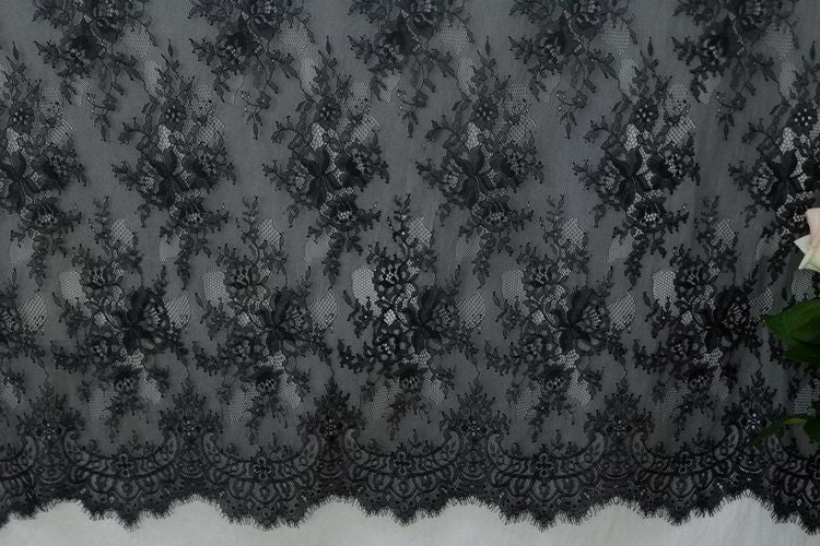 Chantilly Lace Width 150 cm CHL0040-Lace Fabric Shop
