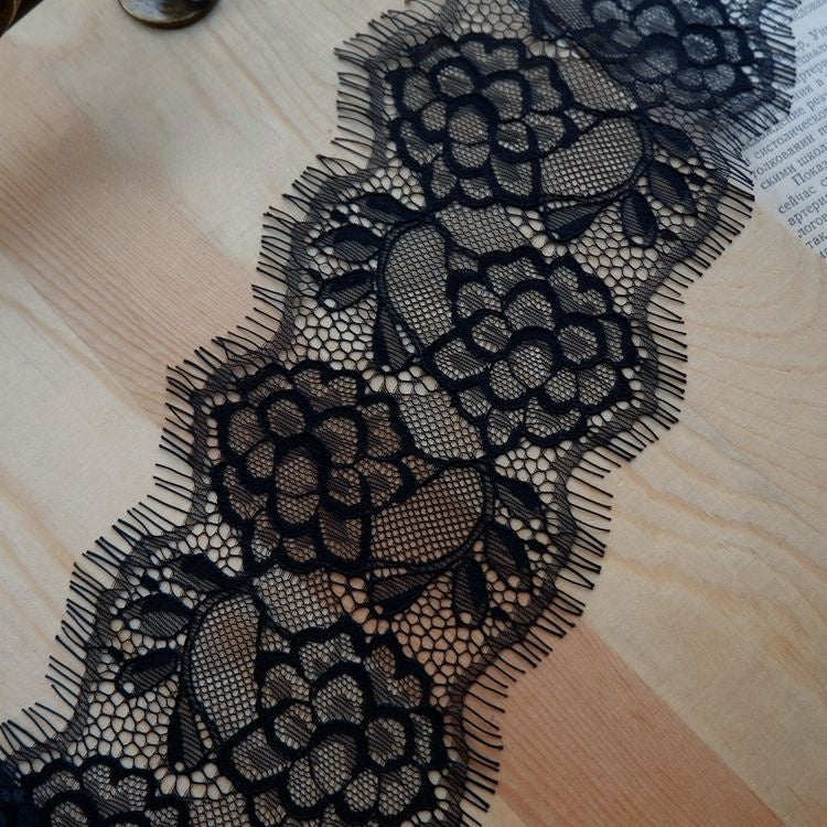 Hem Sewing Lace Trim Width 7-10 cm LT0235-Lace Fabric Shop