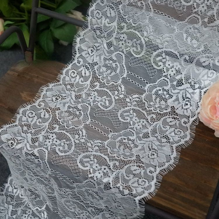 Lace Trim Fabric Width 18-37 cm LT0091-Lace Fabric Shop