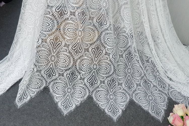 Vintage Guipure Lace Width 150 cm GL0037-Lace Fabric Shop