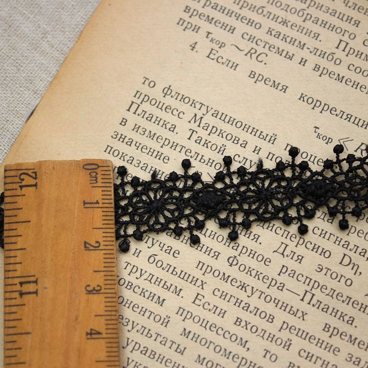 3D Lace Trim Width 1-2 cm LT0069-Lace Fabric Shop