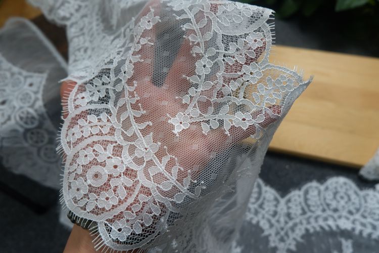 Lace Trim Fabric Width 13-17cm LT0157-Lace Fabric Shop
