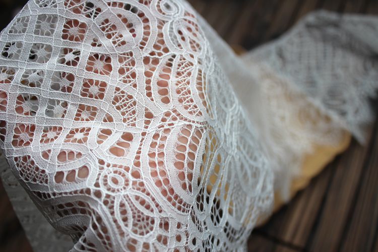 Guipure Laces Trim Fabric Width 22-37 cm LT0333-Lace Fabric Shop