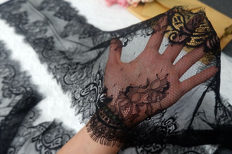 French Lace Trim Width 18-22 cm LT0030-Lace Fabric Shop