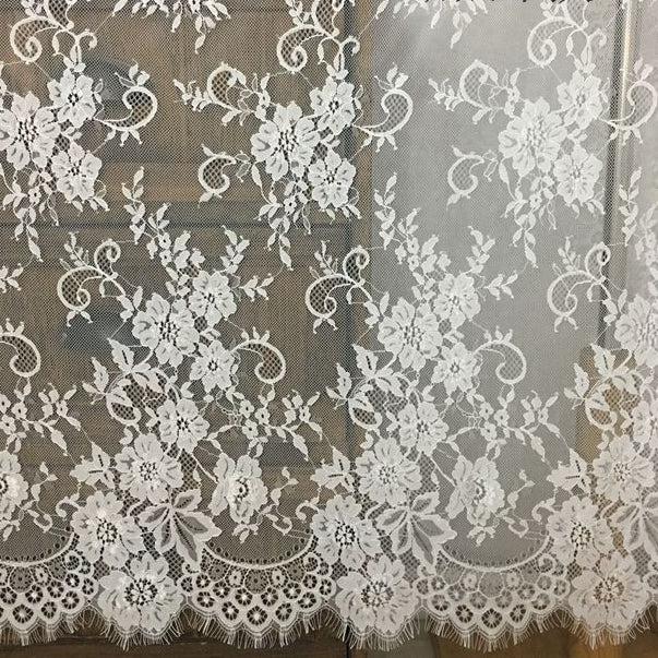 High Density Chantilly Lace Width 150cm CHL0006-Lace Fabric Shop