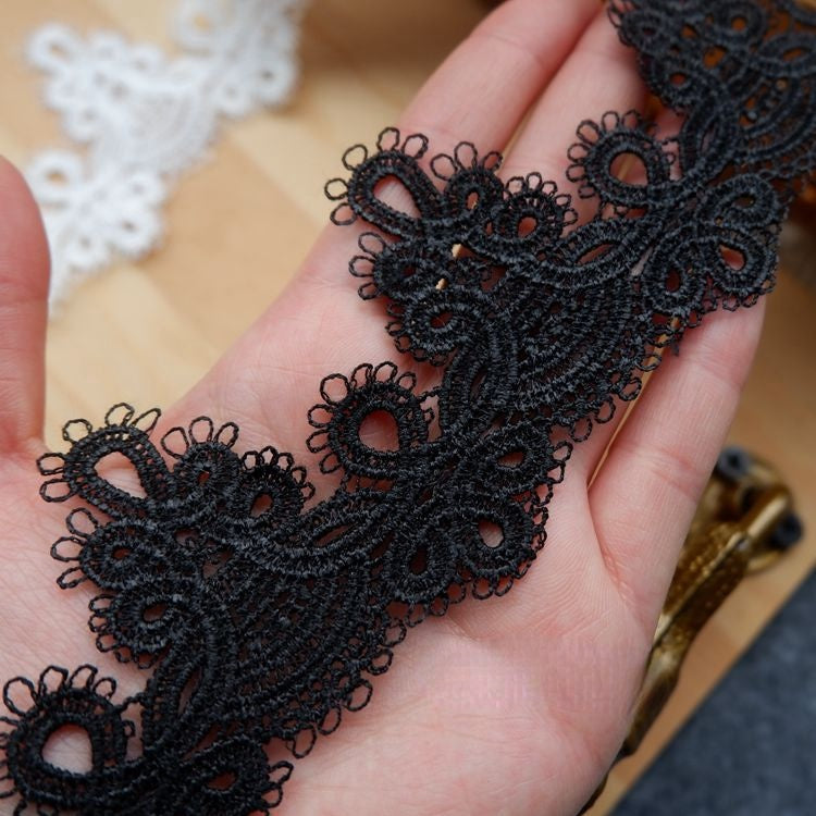 3D Lace Trimming Width 5-7 cm LT0103-Lace Fabric Shop