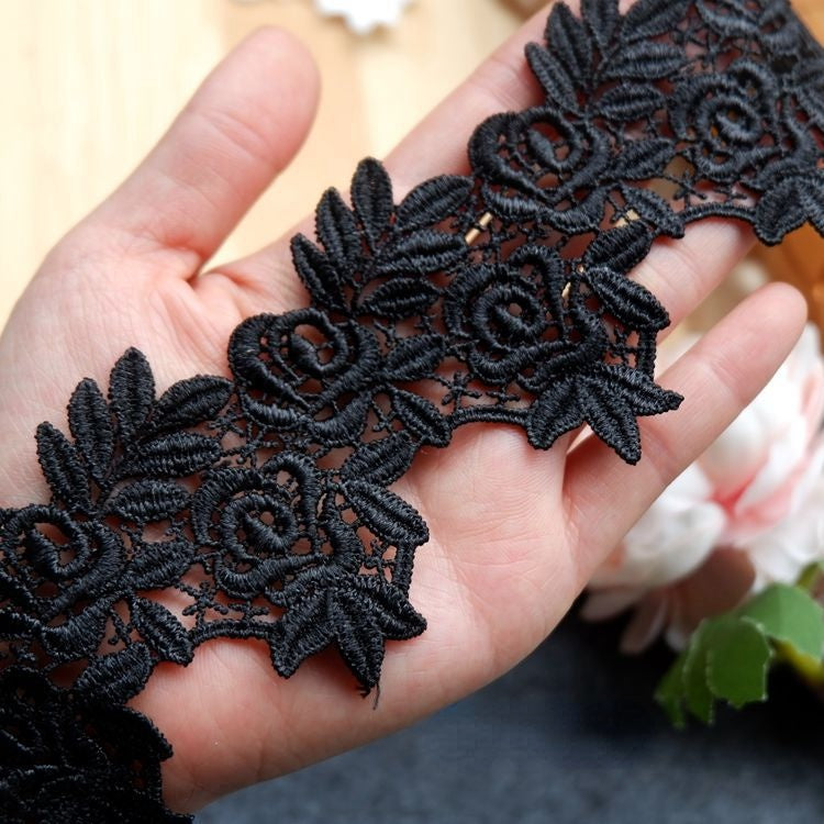 Guipure Lace Trims Width 4-6 cm LT0118-Lace Fabric Shop