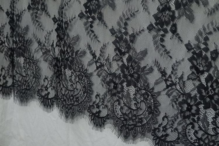 Chantilly Lace Width 150 cm CHL0033-Lace Fabric Shop