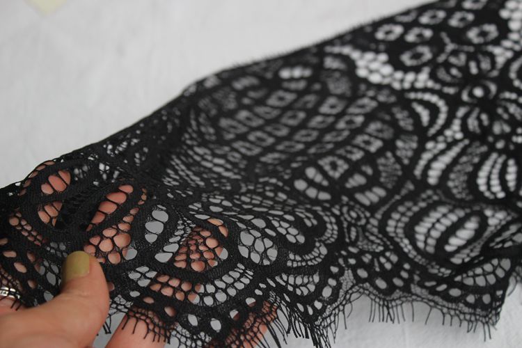 Guipure Laces Trim Fabric Width 22-37 cm LT0333-Lace Fabric Shop