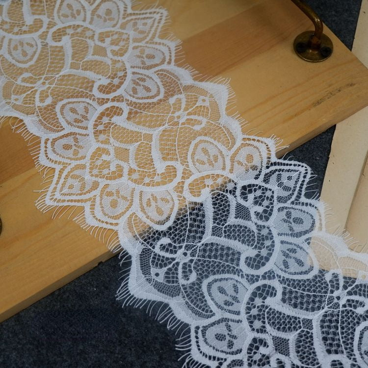 Vintage Lace Trimmings Fabric Width 15 cm LT0270-Lace Fabric Shop