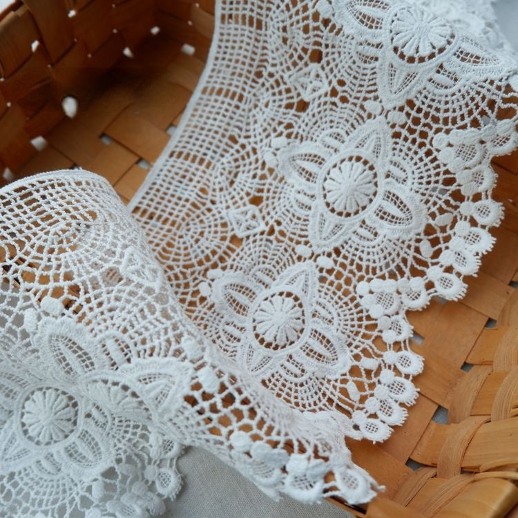Guipure Lace Trim Width 7-17 cm LT0029-Lace Fabric Shop