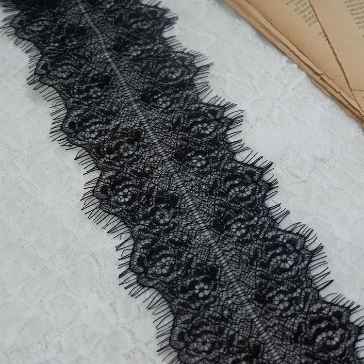 French Lace Trim Width 8-10 cm LT0005-Lace Fabric Shop