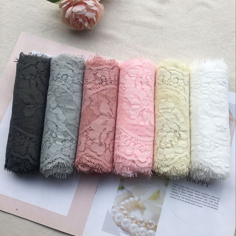 Color Lace Trim Fabric Width 17 cm CL0049-Lace Fabric Shop