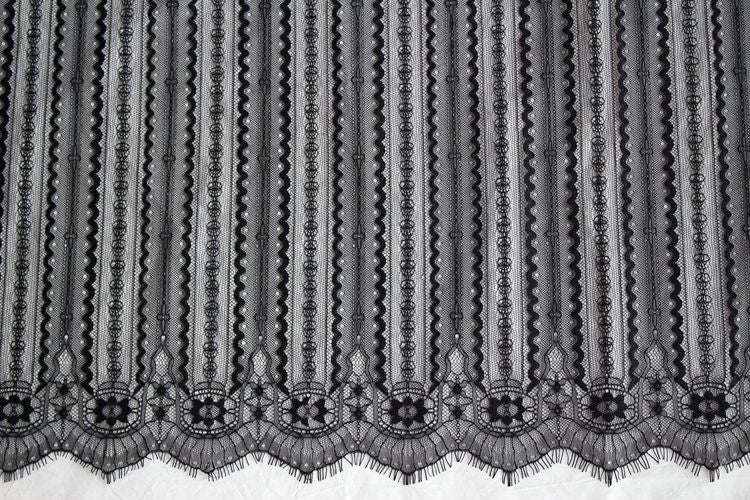 Stripe Chantilly Lace Textile Width 150 cm CHL0123-Lace Fabric Shop
