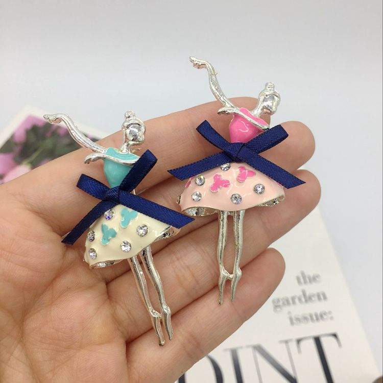 Rhinestone Cloth Brooch Accessories BA0056-Lace Fabric Shop