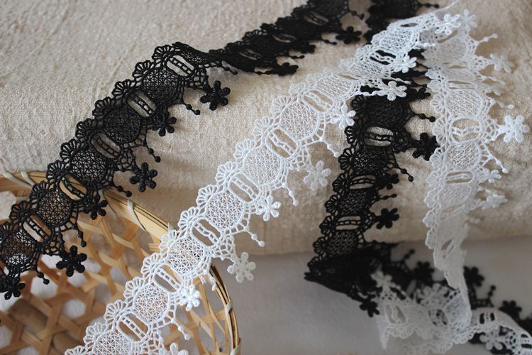 Love Hollow Lace Trim Material Width 4 cm LT0360-Lace Fabric Shop